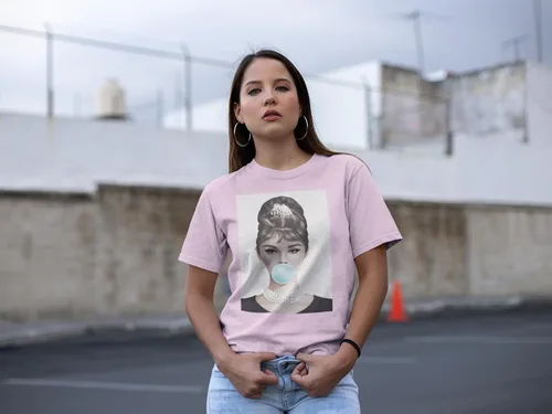 Miniatura 2 de Expression Tees Audrey Hepburn - Sudadera con capucha unisex para adulto