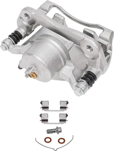 Miniatura 5 de Detroit Axle - 4 pinzas de freno para Honda Element 2003-2011 Pinzas de freno de disco con soportes 2004 2005 2006 2007 2008 2009 2010 reemplazo