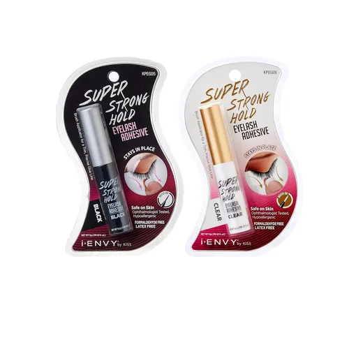 Miniatura 15 de Kiss Me Envy Super Strong Hold Eyelash Adhesive látex [transparente] kpeg06