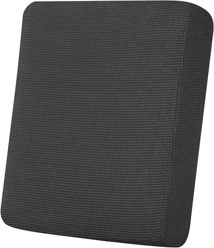 Miniatura 154 de Easy-Going - 4 Fundas de cojín elásticas para sofá seccional, izquierda/derecha, en forma de L, funda de asiento antideslizante, suave, flexible