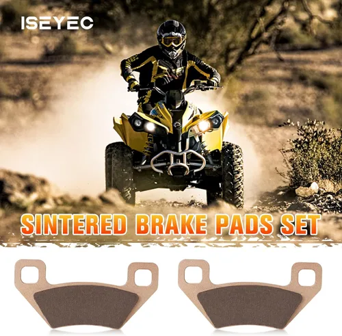 Miniatura 6 de Juego de pastillas de freno sinterizadas delanteras y traseras para 2011-2022 para Arctic Cat ATV TRV 400, 450, 500, 550, 570, 600, 700, 1000, 3