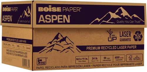 Miniatura 2 de Boise Paper X-9 - Papel de copia multiusos – Sin resma (2000 hojas) Carta de 8.5 x 11 pulgadas SPLOX (caja de fácil transporte) 92 blanco