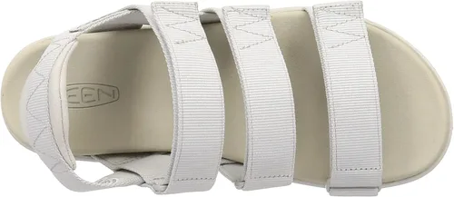 Miniatura 5 de KEEN Elle Sandalias de punta abierta con plataforma elástica para mujer, Negro (BlackVapor)