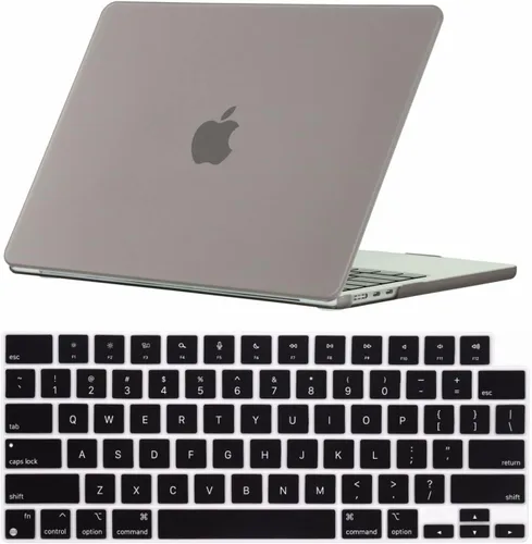 Miniatura 16 de Se7enline Compatible con MacBook Air 2025 2024 2023 de 15 pulgadas M4 M3 M2 Funda rígida para laptop Mac Air de 15.3 pulgadas M4 M3 M2 Chip