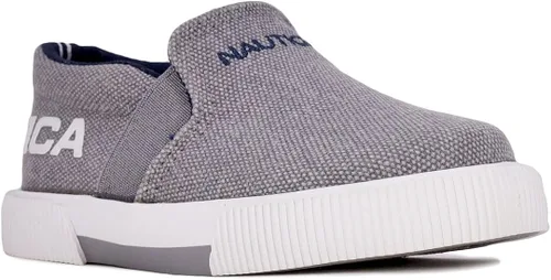Nautica Akeley - Tenis para niños sin cordones para jóvenes y niños (niños grandes, pequeños y bebés)