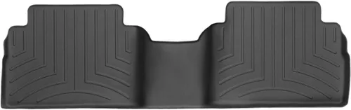WeatherTech Revestimiento de suelo de ajuste personalizado para Nissan Rogue, Rogue Select - 2ª fila (441352), color negro