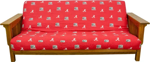 Miniatura 32 de College Covers Everything Comfy Auburn Tigers - Funda para futón, tamaño matrimonial (54 x 76 x 6 pulgadas), se adapta a tapetes de 6 y 8 pulgadas