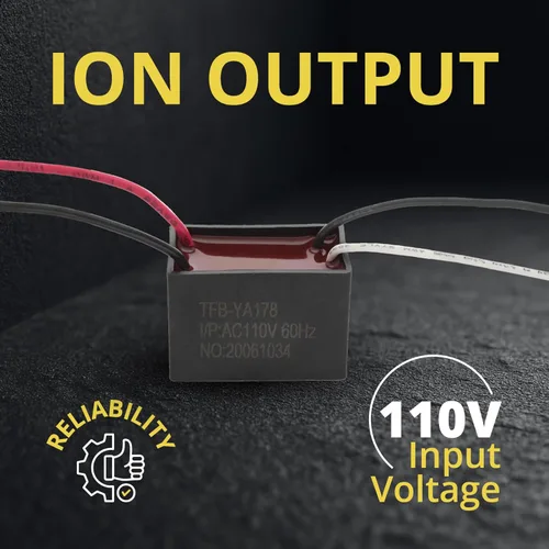 Miniatura 3 de Módulo generador de iones bipolares, AC 110V 60Hz Componente de reemplazo de ionización positiva y negativa para HVAC compatible, VAV y equipos