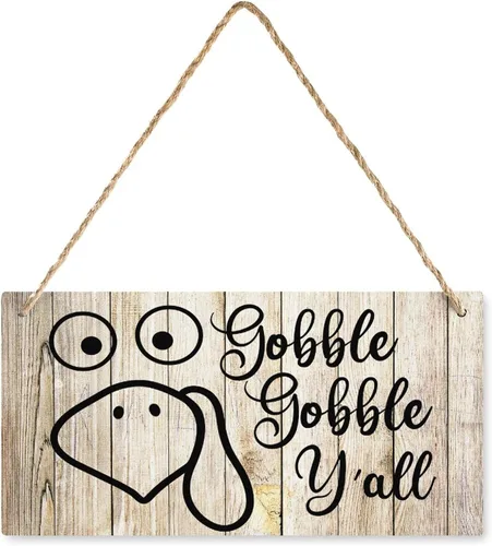 Miniatura 23 de Letrero de madera con texto en inglés "Its Fall Yall", decoración rústica para colgar en la puerta de otoño, decoración de porche para el hogar