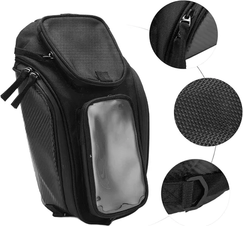 Miniatura 4 de Aramox Bolsa universal para motocicleta, mochila decorativa, impermeable, tela Oxford para montar, Popular