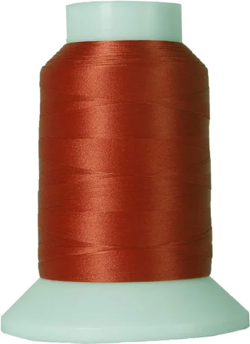 Miniatura 40 de Hilo elástico lanudo de Threadart para serger - Bobinas de 1000 m - Hilo de nailon para traje de baño, lencería, tejidos - Negro - Color 9228