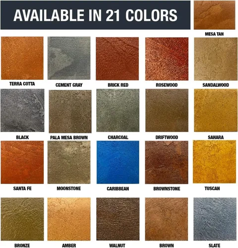 Miniatura 6 de Tinte para hormigón, color marrón Pala Mesa, semiopaco para madera, hormigón, piedra, azulejos, terrazas, pisos, cemento, porches, ladrillos y más