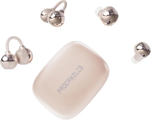 Miniatura 8 de Juego de auriculares inalámbricos 2 en 1, clip de oreja abierta y mini auriculares para dormir, batería de 36 horas, sonido de graves, ultra cómodo