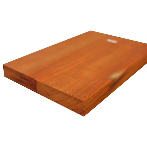 Exotic Wood Zone 's African Padauk - Cuerpo de guitarra eléctrica/bajo musical en blanco | Luthier Tonewood Body Blanks | 21 x 14 x 1-3/4 pulgadas -