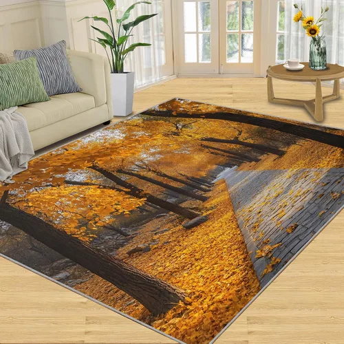 Miniatura 25 de Girl Horse Rugs for Bedroom, Horse Area Rug, Animal Rugs for Living Room, Indoor Non-Slip Rug, Machine Washable Carpet for Front Entrance Floor
