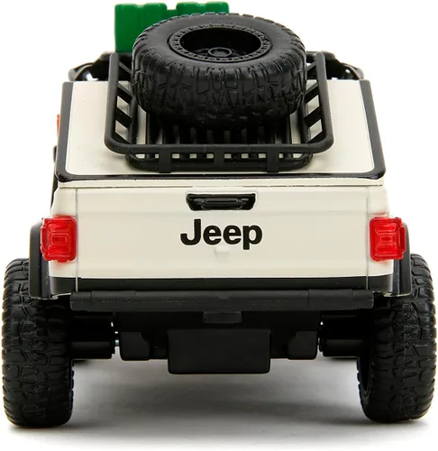 Miniatura 5 de Jada Jurassic World Dominion 1:32 Jeep Gladiator - Auto fundido a presión, juguetes para niños y adultos