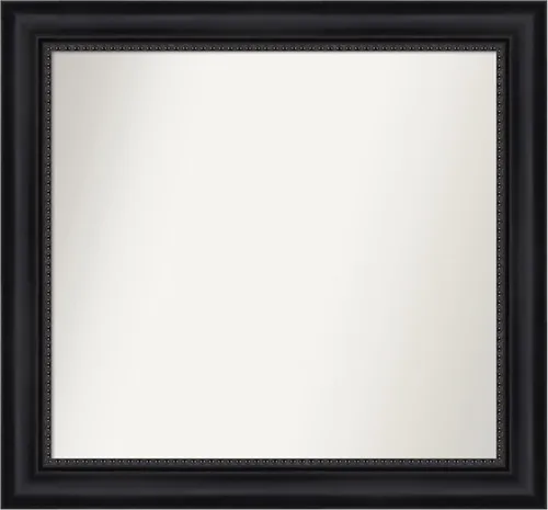 Miniatura 8 de Amanti Art Espejo personalizado, espejo de baño negro Astor, espejo de pared o espejo de tocador de baño sobre el fregadero (25 x 25 pulgadas)