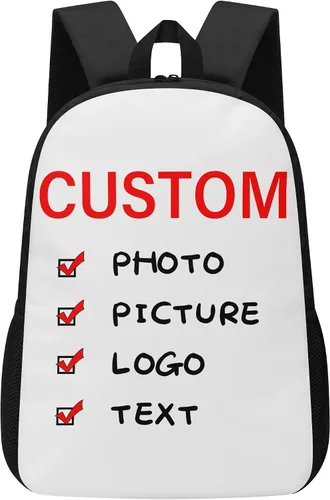 Miniatura 14 de Mochila personalizada Mochila personalizada Hombro de gran capacidad Agregue su propio nombre Mochila de viaje