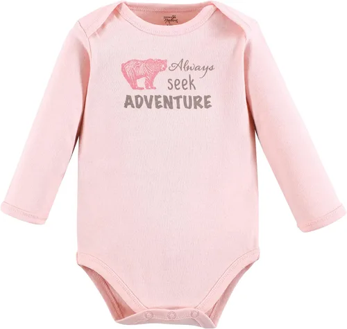 Miniatura 4 de Touched by Nature baby-girls Organic Cotton Long-sleeve Bodysuits