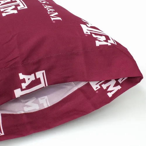 Miniatura 6 de College Covers Everything Comfy Texas A&M Aggies - Par de fundas de almohada, estándar, 20 x 30 pulgadas, incluye 2 fundas de almohada