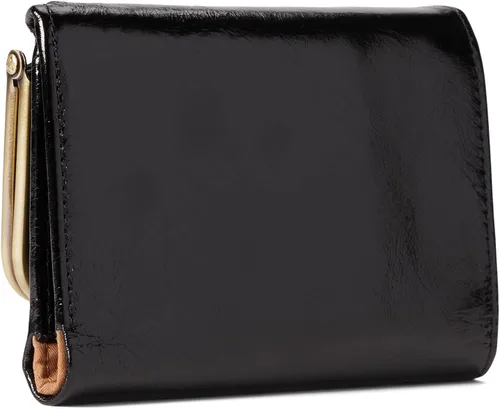 Miniatura 2 de HOBO Robin - Cartera pequeña de mano para mujer, elegante y elegante construcción de cuero pulido con cierre magnético oculto, cartera elegante