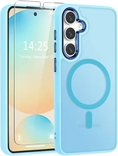 Miniatura 63 de WRJ Funda magnética para Samsung Galaxy Z Fold 7, [protector de pantalla integrado] [compatible con Magsafe], protección de bisagra de cuerpo