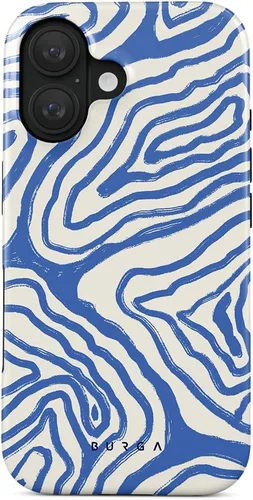 Miniatura 80 de BURGA - Funda compatible con iPhone 12, apta para carga inalámbrica, carcasa rígida híbrida de 2 capas + funda de silicona, resistente, ajuste