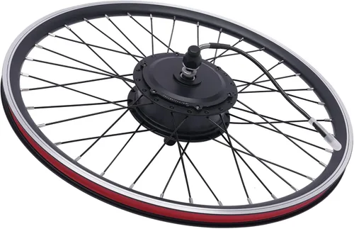 Miniatura 3 de Kit de conversión de bicicleta eléctrica 36 V 500 W 24 "Kit de rueda Ebike Controlador de modo dual Rueda delantera Kit de conversión de bicicleta