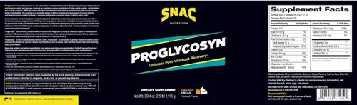 Miniatura 2 de SNAC Proglycosyn - Suplemento en polvo – Fórmula de recuperación para después del entrenamiento para hombres y mujeres, proteína de suero