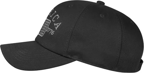 Miniatura 65 de IIN Gorra de béisbol con bandera estadounidense para hombres y mujeres, de perfil bajo, militar, militar, militar, para papá