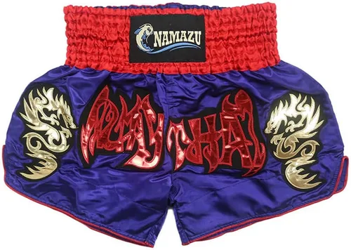 Miniatura 23 de NAMAZU Pantalones cortos Muay Thai para hombres y mujeres, pantalones cortos de kickboxing de alta calidad para gimnasio y boxeo.