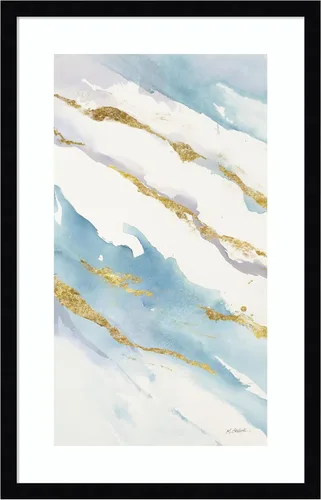Miniatura 16 de Amanti Art Framed Wall Art Print 21x14 Drift v2 Crop by Mike Schick, Abstract Wall Art, Modern Contemporary Decor, Small Poster Painting Artwork for
