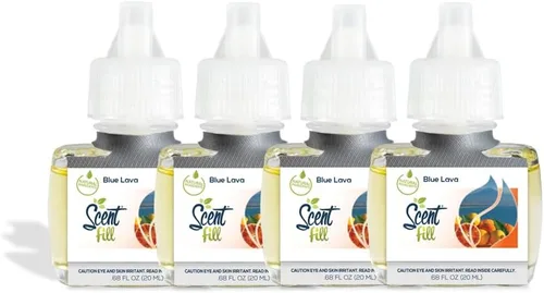 Miniatura 14 de Scent Fill Ambientador enchufable de pachulí de vainilla, 4 recambios de aceite perfumado