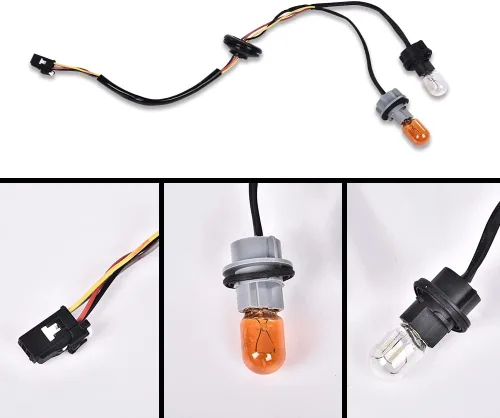 Miniatura 7 de G-PLUS Luz Trasera Compatible con Faro Trasero de Freno para Chevy Cruze LS LT LTZ Premier Sedán de 4 Puertas 2016-2019 con Bombillas y Arnés