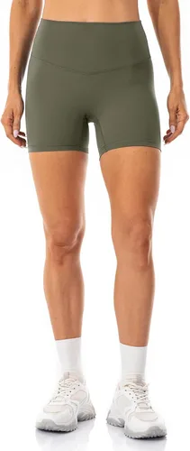 Lavento - shorts para ciclismo, yoga, para mujer con sensación de segunda piel, cintura alta, ultrasuave, tiro de 56 pulgadas.