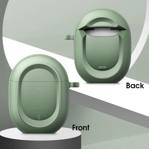 Miniatura 9 de CaseBot Funda para Pixel Buds Serie A 2021 y Pixel Buds 2 (2020), protección resistente [LED frontal visible] (negro)