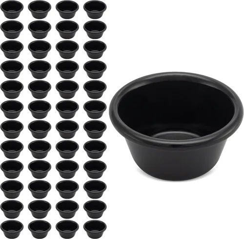 Miniatura 11 de Carlisle FoodService Products 4312603 Ramequín San Smooth, 6 oz, 1.8" de Altura, 3.9" de Ancho, 3.9" de Largo, San, Negro