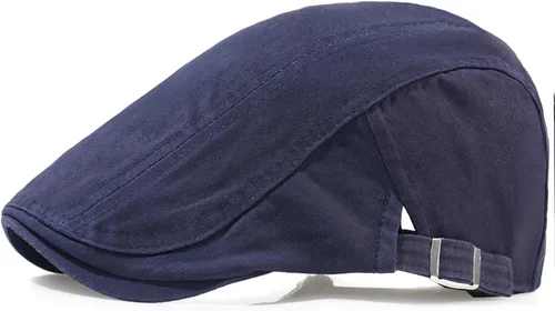 Miniatura 10 de Newsboy Sombreros para hombre, gorra plana de algodón, ajustable, transpirable, irlandés, hiedra, sombrero de caza