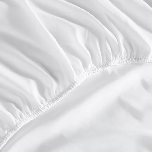 Miniatura 6 de TRULY SOFT Everyday - Juego de sábanas de poliéster blanco de 3 piezas, tamaño individual, color sólido, ropa de cama para adultos, certificado