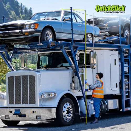 Miniatura 2 de Barra de Medición de Altura de Carga QuickClick Extended Plus™ – Mide hasta 20 Pies – Mide tu Carga Antes de Llegar a la Carretera™
