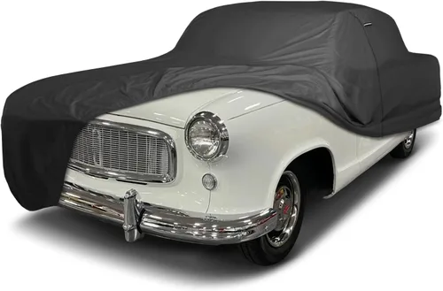 Miniatura 40 de iCarCover - Funda de auto personalizada para AMC Ambassador (1965-1973), impermeable, resistente a todo clima, protector UV, sol, lluvia, nieve