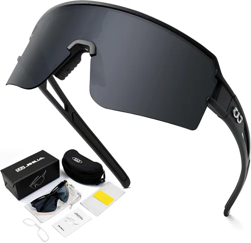 Miniatura 16 de AVV Gafas de sol polarizadas para ciclismo, deportivas, con protección UV400, para pesca, conducción, correr, béisbol, para hombres y mujeres Marcos