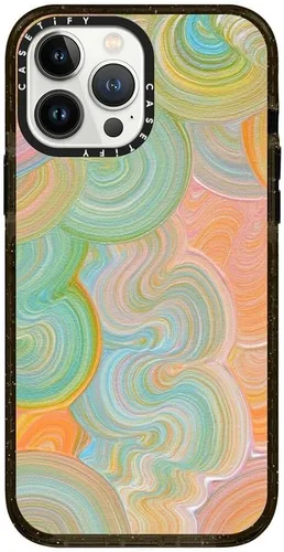 Miniatura 320 de Funda Impact de CASETiFY para iPhone 13 Pro Max con Magsafe - Estuche Claro Cuento de Invierno - Claro Negro Estuche transparente Winter Tale