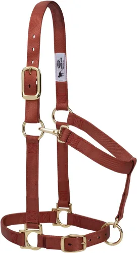 Miniatura 6 de Weaver Cabestro básico ajustable para mentón y garganta de cuero, Adjustable