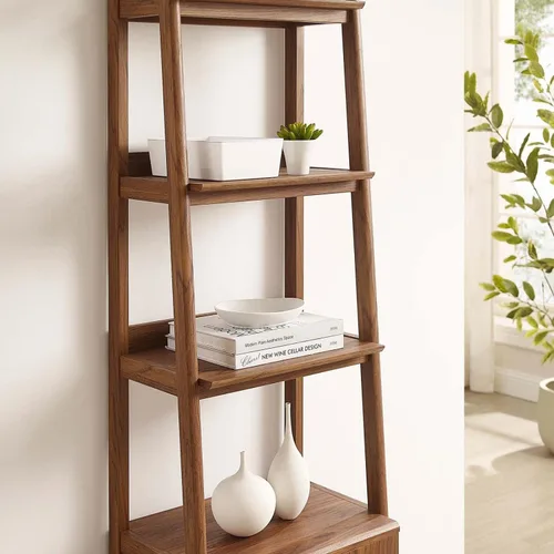 Miniatura 5 de Modway Vitrina de estantería de 21" en roble