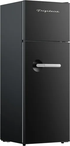 Miniatura 2 de Frigidaire Refrigerador retro de tamaño apartamento con congelador superior, refrigerador de 2 puertas con capacidad de almacenamiento de 7.5 pies
