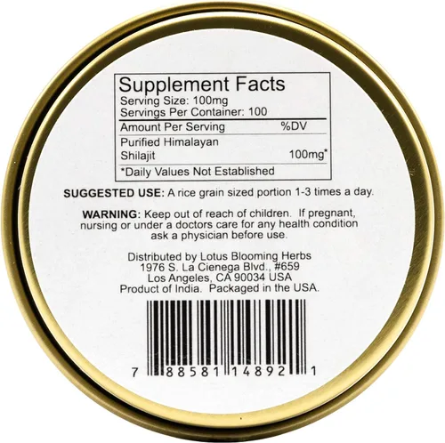 Miniatura 2 de Auténtico shilajit – Genuine shilajit del Himalaya en él, puro y natural de la forma más potente Resina. 10 gramos (1 – Suministro de 2 mes)
