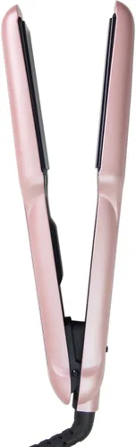 Miniatura 6 de ANGENIL Plancha de cerámica para alisar y rizar el cabello 2 en 1, plancha profesional para cabello más brillante y suave, pantalla LCD, Rosa