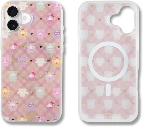 Miniatura 110 de Sonix x Sanrio - Funda para iPhone 15 Pro, compatible con MagSafe, probada en caídas de 10 pies, adivinador Kuromi