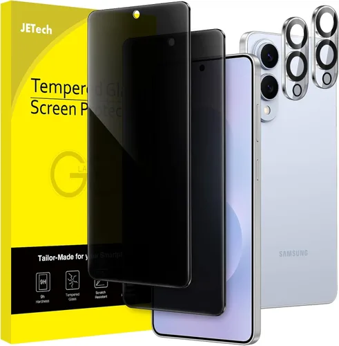 Miniatura 14 de JETech Protector de Pantalla de Privacidad para Samsung Galaxy S23 5G 6.1 Pulgadas con Protector de Lente de Cámara, Película de Vidrio Templado